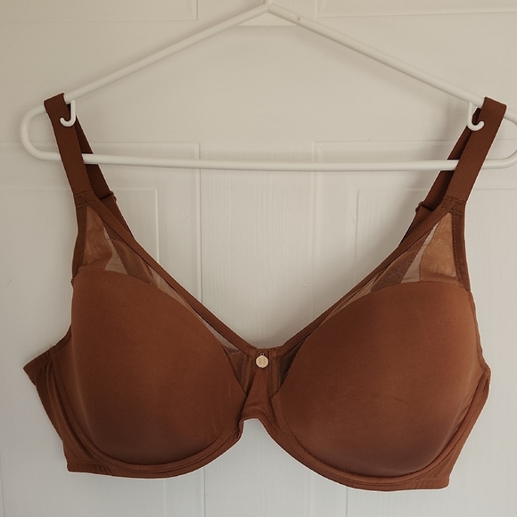 Understance Other - Understance flexwire t-shirt bra in teddy brown, size 44D